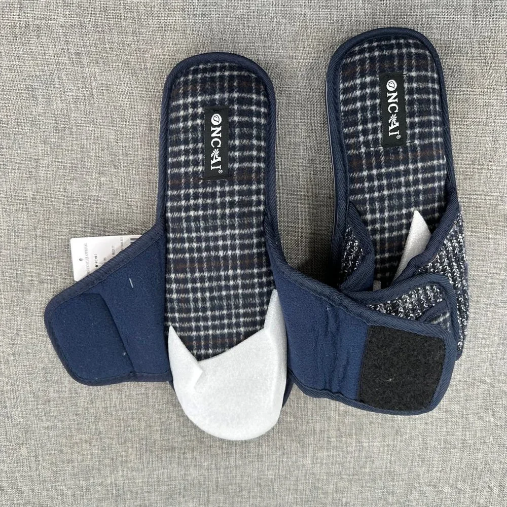 NEW Mens ONCAI SLIPPERS SANDALS MEMORY FOAM ARCH SUPPORT‎ SLIP ON Size 11 USA